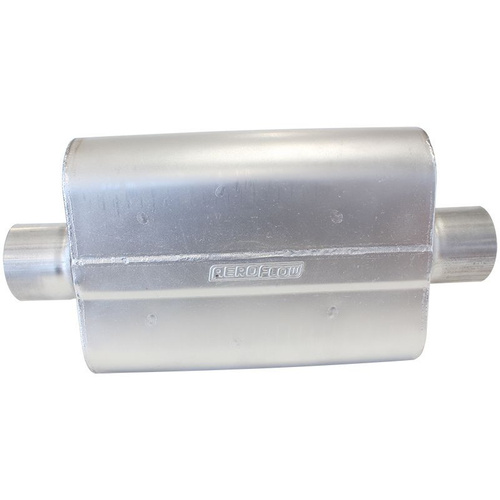 Aeroflow 2.5'' CENTRE / CENTRE MUFFLER 13'' LENGTH 10'' WIDTH 4.5'' H