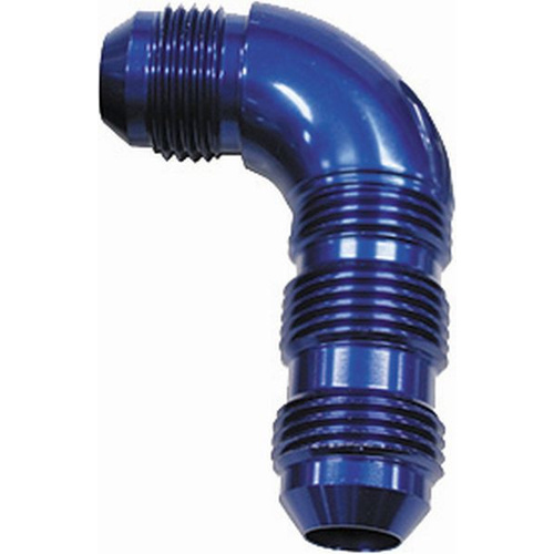 Aeroflow 90 DEG BULKHEAD -20AN FUL FLOWBLUE NO RESTRICTION NUT SEPER
