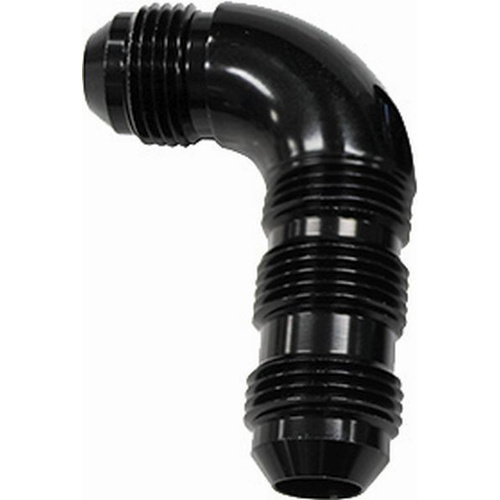 Aeroflow 90 DEG BULKHEAD -20AN FUL FLOWBLACK NO RESTRICTION NUT SEPER