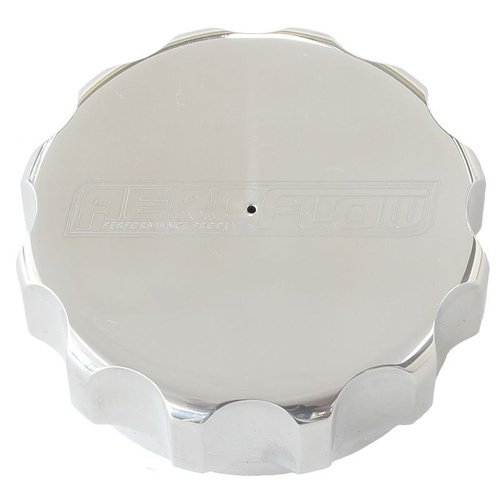 Aeroflow Replacement polished cap with breather for power steer tanks