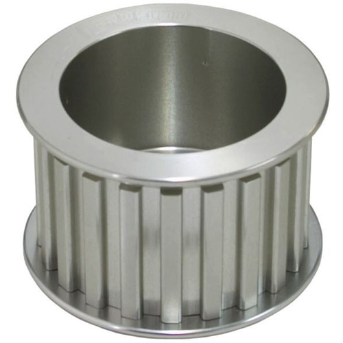 Aeroflow ALTERNATOR GLIMER DRIVE PULLEYONLY- ANODISED SILVER