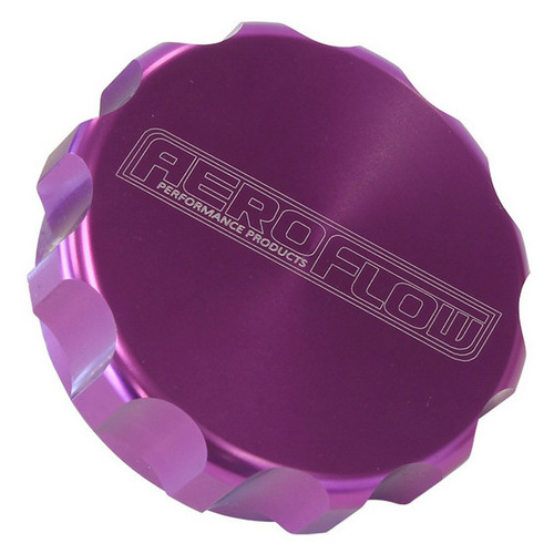 Aeroflow REPLACEMENT BILLET CAP SUITS -24 BASE PURPLE ANODISED