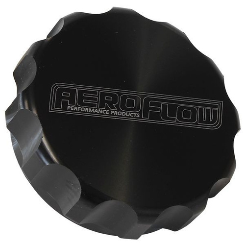 Aeroflow REPLACEMENT BILLET CAP SUITS -48 BASE BLACK ANODISED