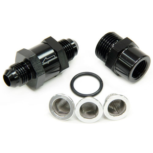 Aeroflow -3AN INLINE FUEL & OIL FILTER BLACK 3 X FILTER 30 80 150 MIC