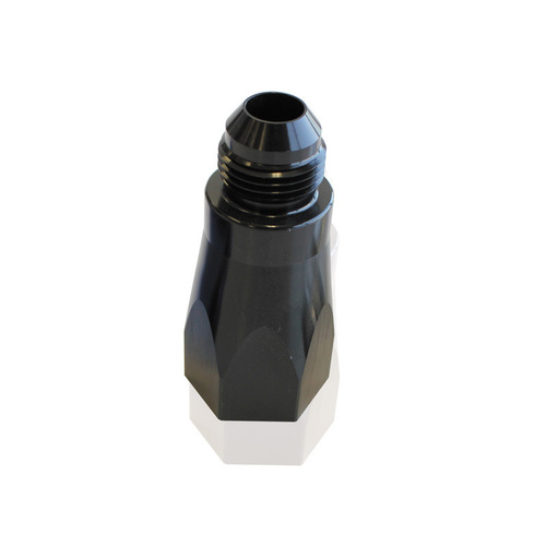 Aeroflow CHECK VALVE INLINE -8AN BLACK Female to Male -8AN