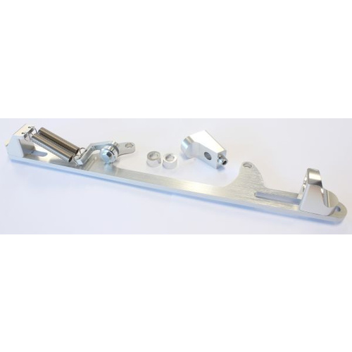Aeroflow BILLET THROTTLE CABLE BRACKET SILVER SUITS 4500 STYLE