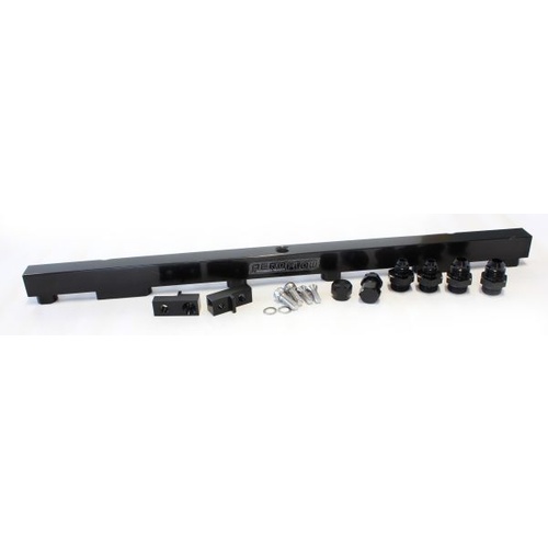 Aeroflow Fuel Rail Kit RB26DETT - 14mm BLACK