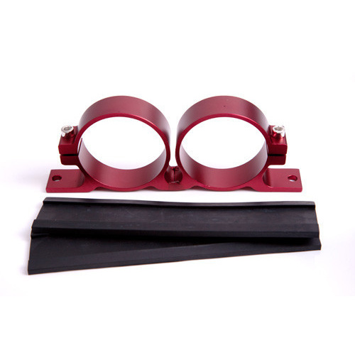 Aeroflow BILLET FUEL PUMP BRACKET BOSCHRED DUAL SUITS ALL BOSCH