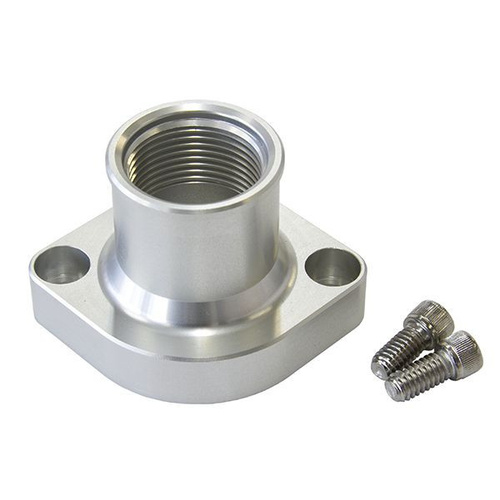 Aeroflow BILLET THERMOSTAT HOUSING SILVER STRAIGHT SUIT 302 351C