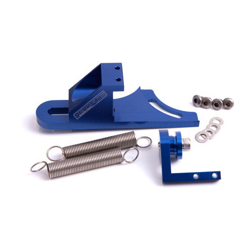Aeroflow THROTTLE RETURN SPRING BRACKETBLUE SUITS 4150 STYLE CARBS