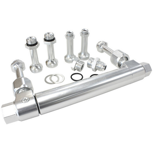 Aeroflow ADJUSTABLE FUEL LOG BG HOLLEY SILVER SUITS 1 & 2 METERING BL