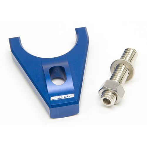 Aeroflow BILLET DISTRIBUTOR HOLD DOWN BLUE BRACKET SUITS HOLDEN V8