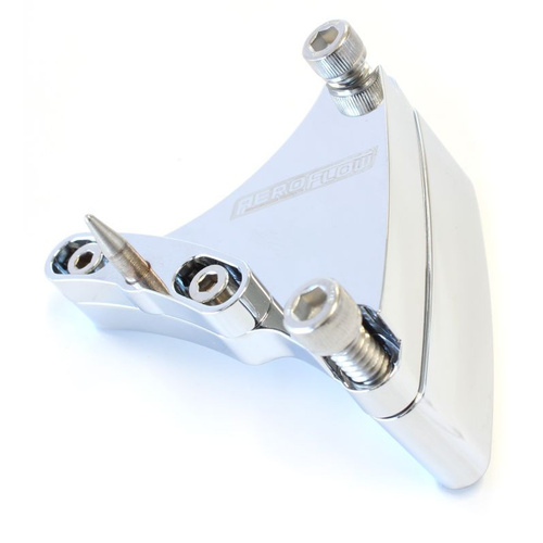 Aeroflow SBC 7-1/4'' TIMING POINTER CHROME WITH 4 DEG OF ADJUSTMEN