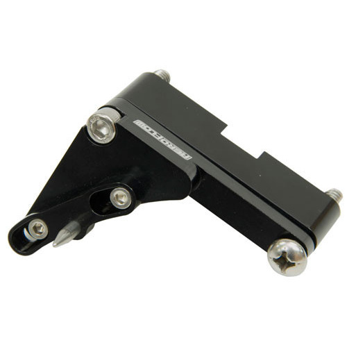 Aeroflow BBC 7'' TIMING POINTER BLACK WITH 4 DEG OF ADJUSTMENT