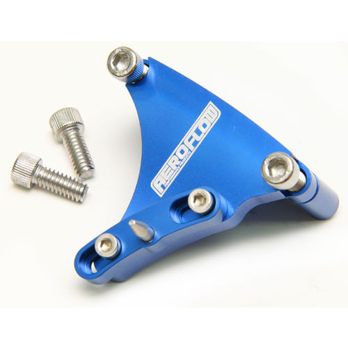 Aeroflow SBC 6-3/8'' TIMING POINTER BLUE WITH 4 DEG OF ADJUSTMENT