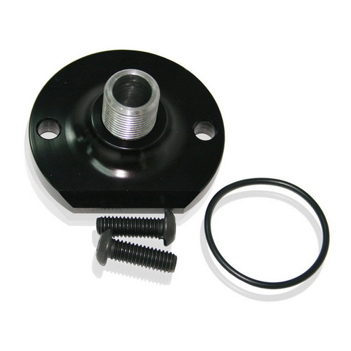 Aeroflow CHEV SPIN ON FILTER MOUNT BILLET NON BYPASS