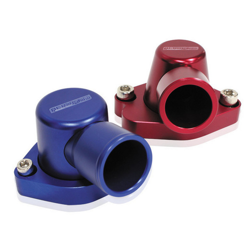 Aeroflow 253 308 HOLDEN THERMOSTAT HOUSING BLUE NO HEATER SWIVEL