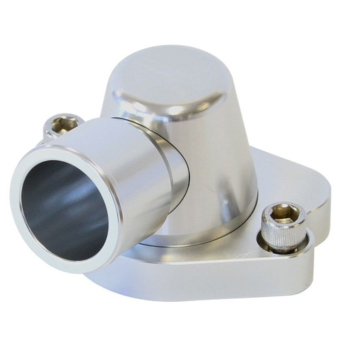 Aeroflow 253 308 HOLDEN THERMOSTAT HOUSING SILVER NO HEATER SWIVE