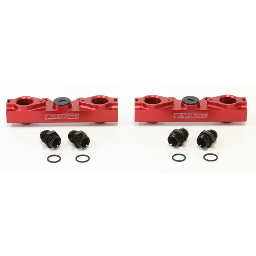 Aeroflow SUBARU EJ25 RED Fuel Rail Kit STI SIDE FEED