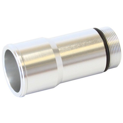 Aeroflow 1.5'' RADIATOR HOSE ADAPTER SILVER SHORT 2.75'' LENGTH CVR