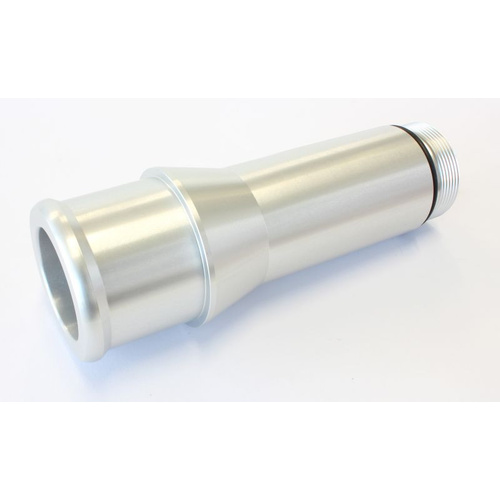 Aeroflow 1.5'' RADIATOR HOSE ADAPTER SILVER LONG 4.5'' LENGTH CVR