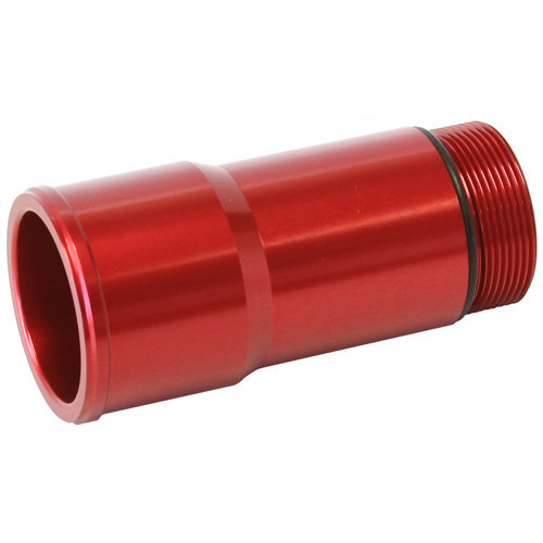 Aeroflow 1.75'' RADIATOR HOSE ADAPTER RED SHORT 2.75'' LENGTH CVR