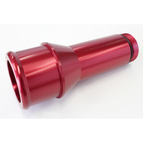 Aeroflow 1.75'' RADIATOR HOSE ADAPTER RED LONG 4.5'' LENGTH CVR