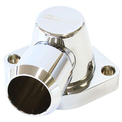 Aeroflow BILLET THERMOSTAT HOUSING CHROME SWIVEL NOT LS3
