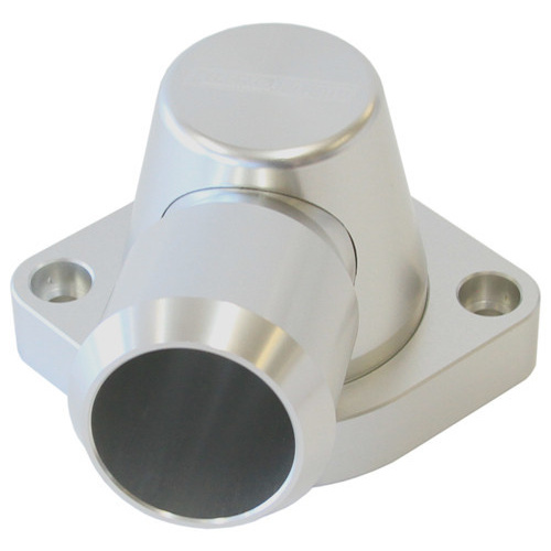 Aeroflow BILLET THERMOSTAT HOUSING SILVER SWIVEL NOT LS3