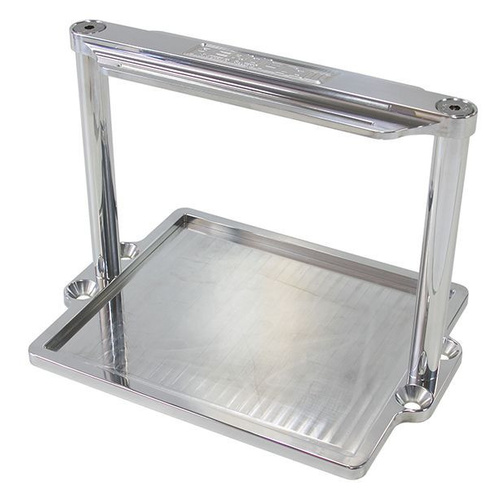 Aeroflow BATTERY HOLD DOWN TRAY POLISHED BILLET ODPC1200 S1200