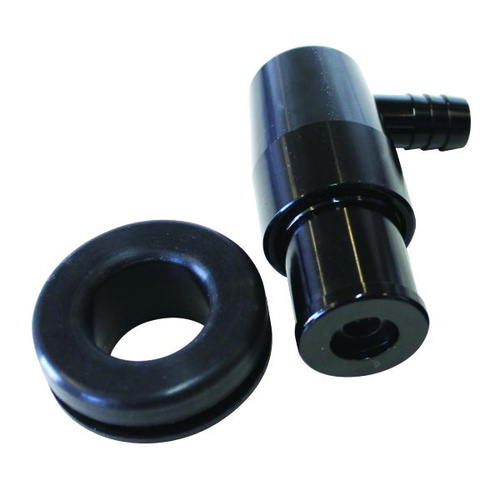 Aeroflow BILLET PCV VALVE SUITS 1-1/4'' HOLES IN COVER 3/8'' MALE BARB