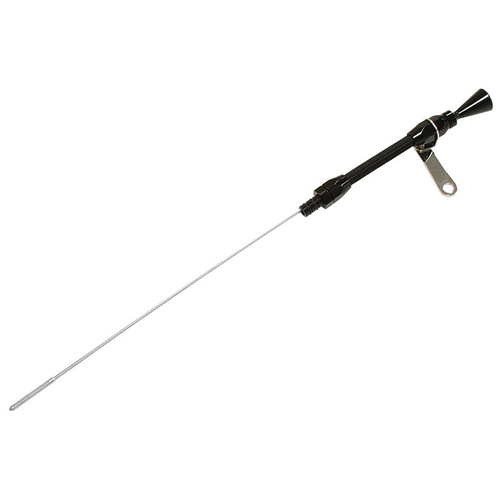 Aeroflow SB CHEV ENGINE DIPSTICK EARLY MODEL PASSENGER SIDE BLACK