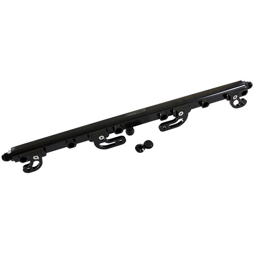 Aeroflow Fuel Rail Kit FG 6 Black Ford FG 6 Cylinder