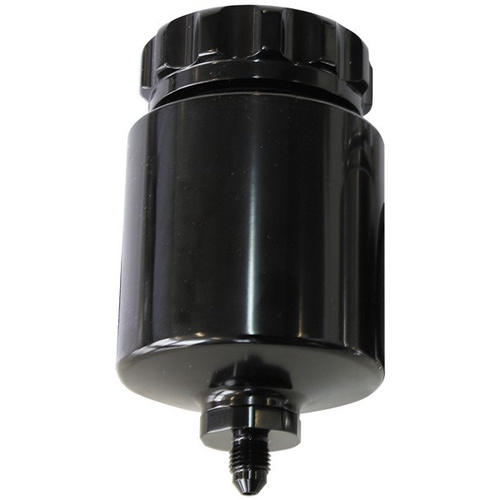 Aeroflow UNIVERSAL CLUTCH BRAKE MASTER REMOTE BILLET RESERVOIR BLACK