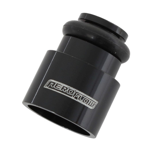 Aeroflow ID INJECTOR ADAPTER SHORT SUIT 14MM FUEL RAIL BLACK