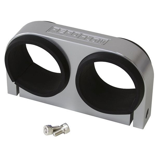 Aeroflow BILLET FUEL PUMP BRACKET BOSCHSILVER DUAL SUITS BOSCH / AF49