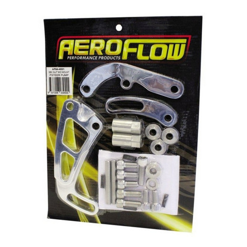 Aeroflow SBC SUIT MID MOUNT PSTEER PUMPL/SIDE-LONG PUMP BRACKET ONLY