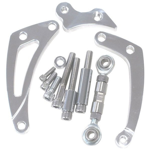 Aeroflow SBC SUIT LOW MOUNT ALT BRACKETLEFT SIDE SWP POLISH KIT