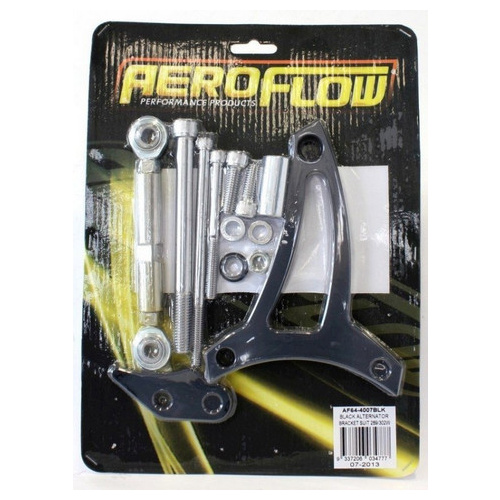 Aeroflow BLACK ALTERNATOR BRACKET 289-302W NOTE