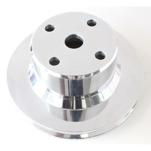 Aeroflow HOLDEN V8 WATER PUMP V PULLEY SUIT VN-ON JUMBO PUMP POLISHED