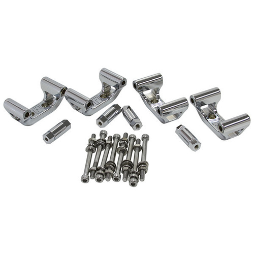 Aeroflow CHEV LS1 / LS6 COIL MOUNTS BILLET CAN SEP MOUNT CHROME