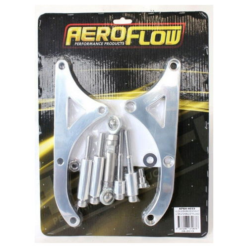 Aeroflow HOLDEN V8 D/SIDE ALTERNATOR NOT VN MID MOUNT BILLET BRACKE