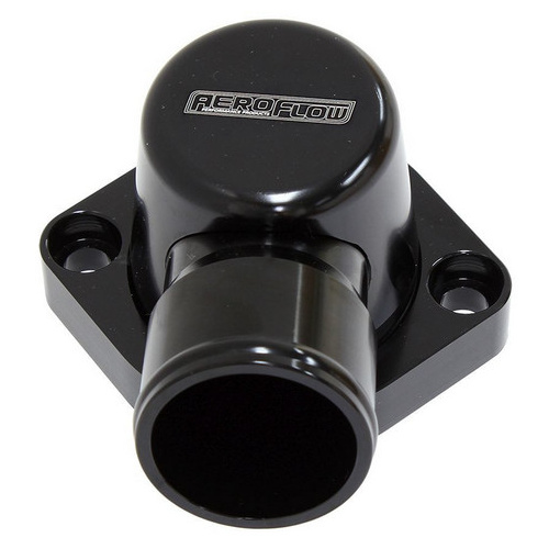 Aeroflow FORD BB 429 - 460 SWIVEL THERMOSTAT HOUSING BLACK