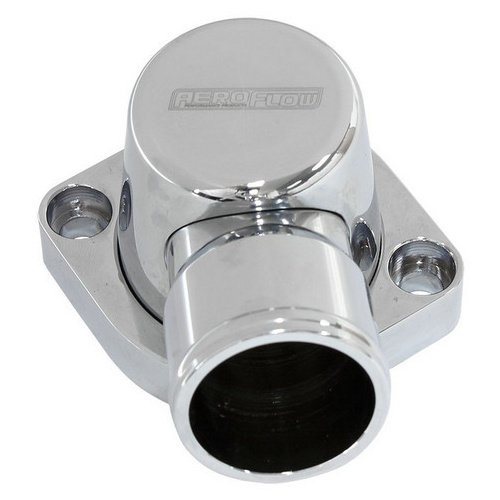 Aeroflow FORD BB 429 - 460 SWIVEL THERMOSTAT HOUSING CHROME