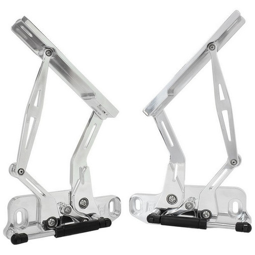 Aeroflow BILLET BONNET HINGE KIT POLISHHQ-WB HOLDEN LH-UC TORANA new