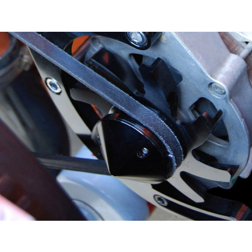 Aeroflow BLACK ALT FAN & PULLEY SUITS FORD CHEV AND HOLDEN ALTERNAT