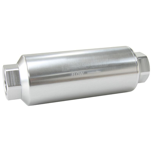 Aeroflow AEROFLOW PRO FILTER 100 MICRONSILVER FEMALE -12 ORB 2.4'' x7''