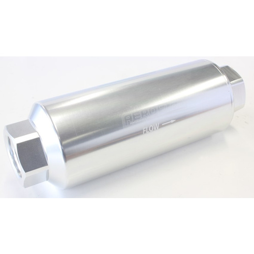 Aeroflow AEROFLOW PRO FILTER 60 MICRON SILVER FEMALE -12 ORB 2.4'' x7''
