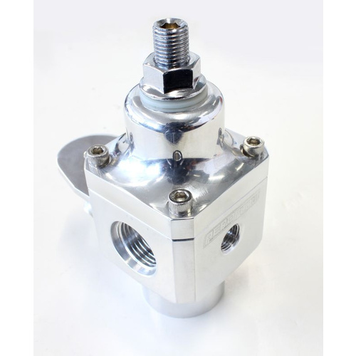 Aeroflow 2 PORT FUEL PRESSURE REGULATORPOLISHED 750+ HP @ 4-12 PSI