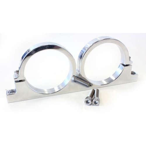 Aeroflow AEROFLOW BILLET DUAL BRACKET FOR 2.5'' DIAM FILTER AF64-2150